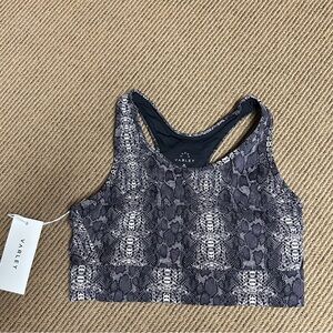 Varley Berkeley bra blush boa snake